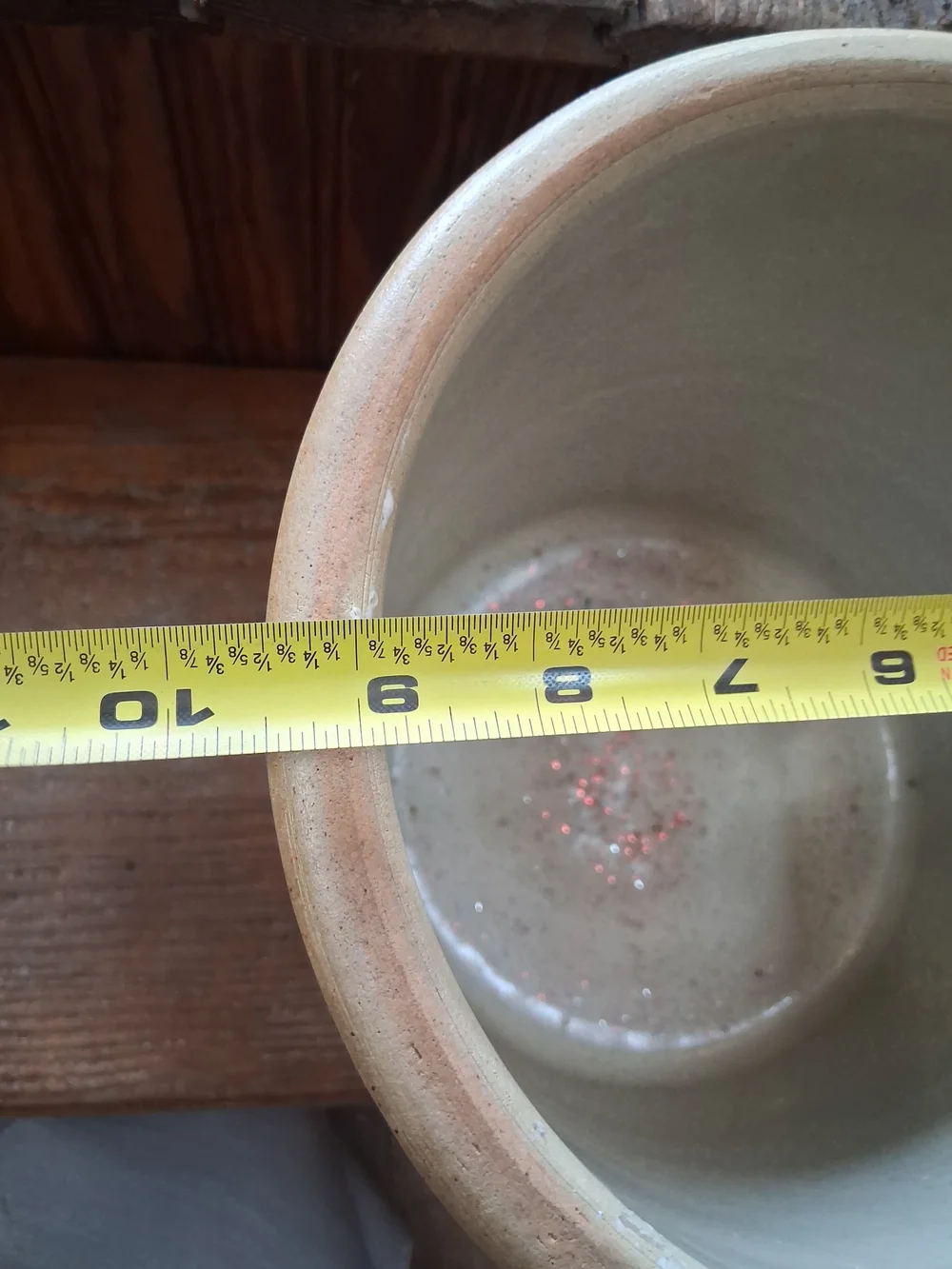 Antique RUCKEL'S 2-Gallon Stoneware Crock